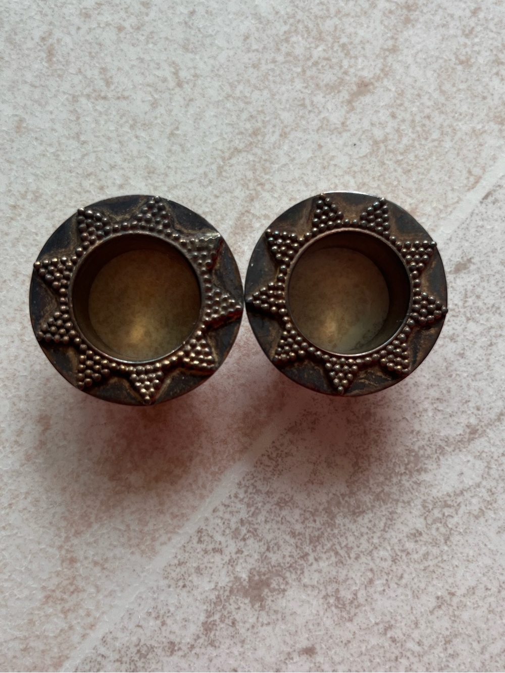 Discontinued Tawapa Gold Plated Sol Eyelets Double Flared 19mm
